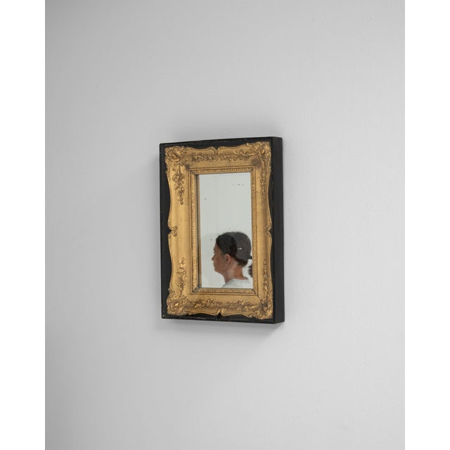 Traditional 19th Century French Gilded Wood Mirror For Sale - Image 3 of 18