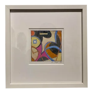 Contemporary Abstract Gouache by William Conger
