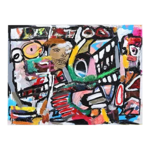 "Space Talk" Original Artwork by Jonas Fisch