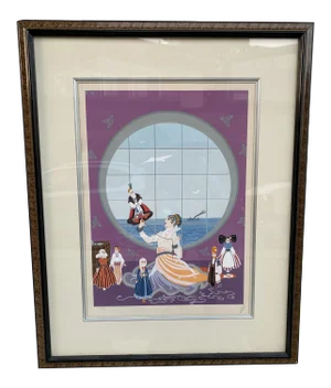 Erte Les Poupees Russes 1979 Serigraph