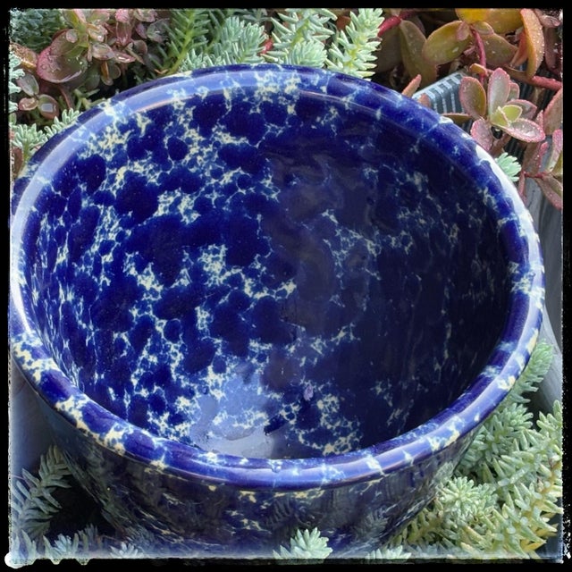 Stoneware Garden Planter by Bennington Potters (1992) For Sale - Image 4 of 7