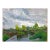1970s Ukrainian Impressionism River Landscape Painting, Original Soviet Art 60-79,5 For Sale