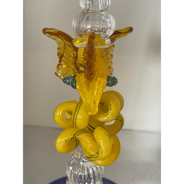 A move is forcing downsizing and I will be sad to relinquish this beautiful William Gudenrath venetian-style goblet, which...