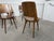 Frosted Brown Chairs from Baumann, 1960s, Set of 6 For Sale - Image 6 of 8