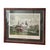 Antique 19th C. framed fox hunting print titled “The Run,” after a painting by J. F. Herring Sr.. This scene captures...