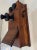 American Late 20th Century American Electric Wood and Bakelite Antique Wall Crank Phone For Sale - Image 3 of 12