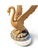 19th Century Handmade Italian, Beautiful Swan Center Table Decor. For Sale - Image 5 of 18