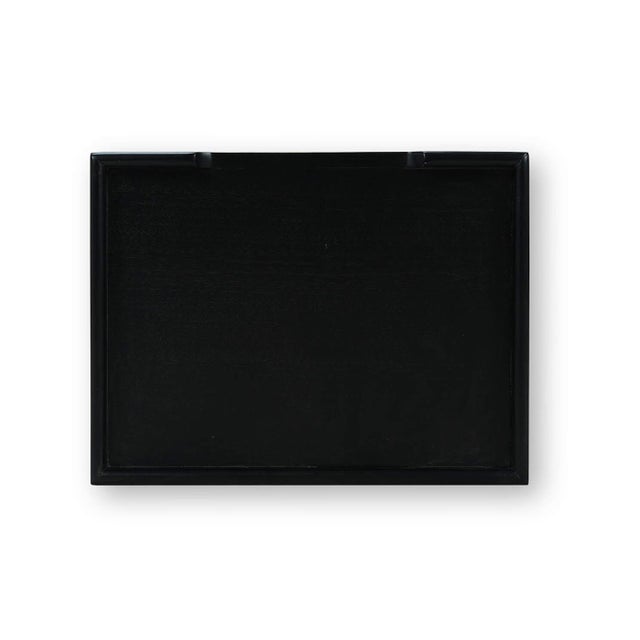 Black Pair of Country Style Side Tables in Black For Sale - Image 8 of 10