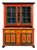 Painted Step-Back Cupboard, Circa 1870 For Sale