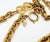 Chanel Vintage Gold Plated CC Filigree Pendant Spear Dangle Long Necklace For Sale In Los Angeles - Image 6 of 6