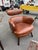 1950s French Mid Century Leather Club Chairs, Pair For Sale - Image 5 of 6