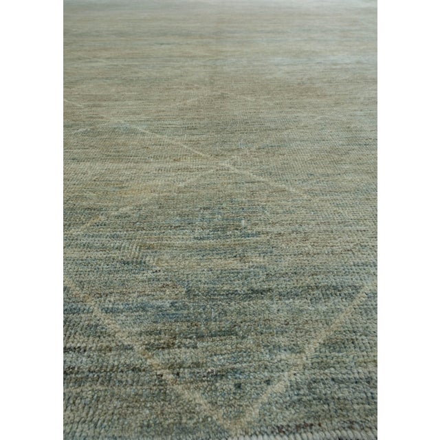 Early 21st Century Turkish Oushak Rug 12'3" x 14'10" #18578 For Sale - Image 5 of 8