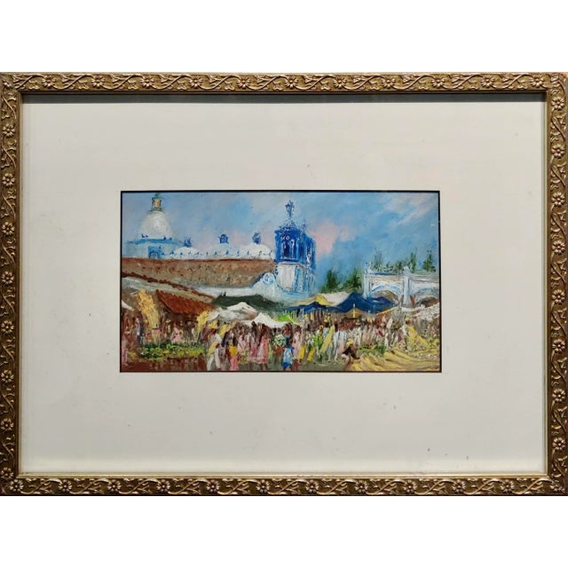 Rodolfo Morales -Art Market in Oaxaca - Oil Painting For Sale - Image 10 of 10