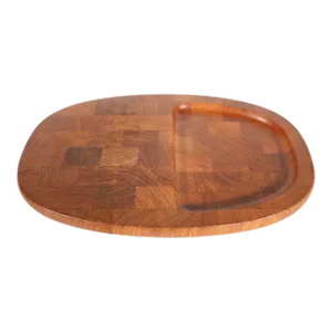 Dansk Ihq Teak Cheese Cutting Board Made in Thailand C 1960/1970's