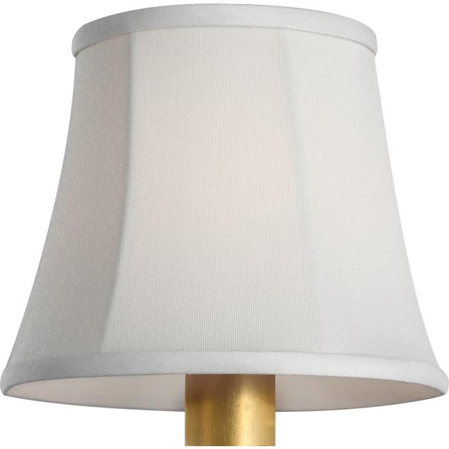Traditional Visual Comfort Signature 6" Silk Bell Empire Shade For Sale - Image 3 of 3