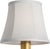 Traditional Visual Comfort Signature 6" Silk Bell Empire Shade For Sale - Image 3 of 3