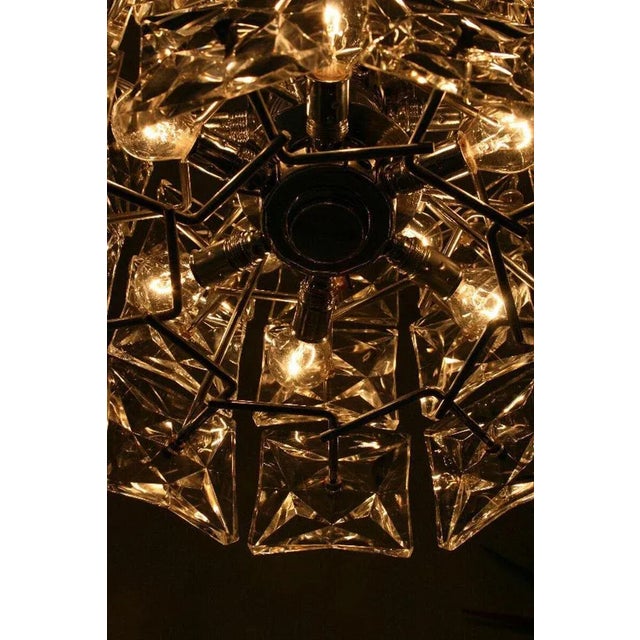 Kinkeldey Crystal Ceiling Light from Kinkeldey, 1970s For Sale - Image 4 of 13