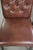Animal Skin Chesterfield Dining Chairs in Cowhide Leather, Set of 6 For Sale - Image 7 of 14