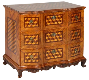 Baroque Chest of Drawers, Germany, 1760s