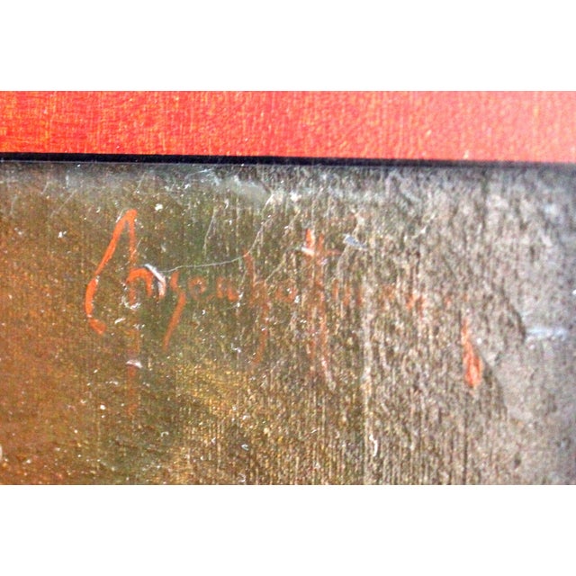 Eugen Ansen-Hofmann, Oriental Motif, Oil on Canvas For Sale - Image 3 of 14