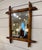 19th Century French Bamboo Wall Mirror For Sale - Image 4 of 7