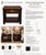 Mission Late 20th Century Old Chapel Onyx Reserve™ Mission End Table Satin Walnut & Antique Gold Edition For Sale - Image 3 of 3