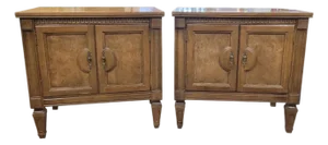 A Pair of 1950s Continental Style End Tables