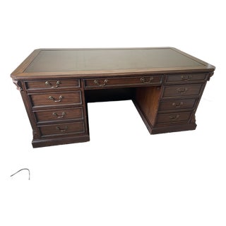 Vintage Sligh Executive Desk For Sale