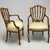 Baker Furniture Carved Fruitwood Shieldback Adam Style Chairs, Pair For Sale - Image 9 of 10