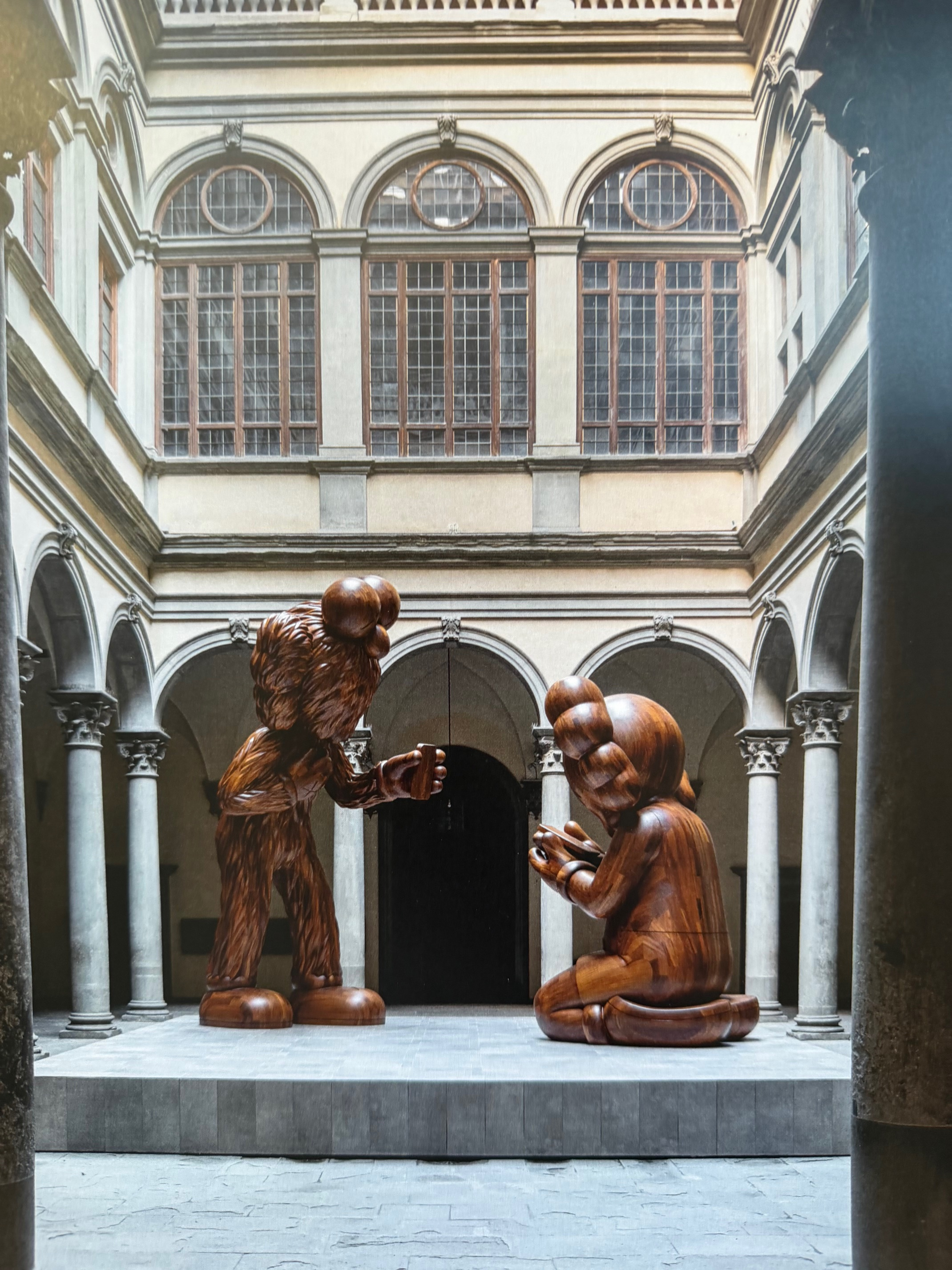 Kaws the Message, Exhibition Museum Poster, Photo Ela Bialkowska