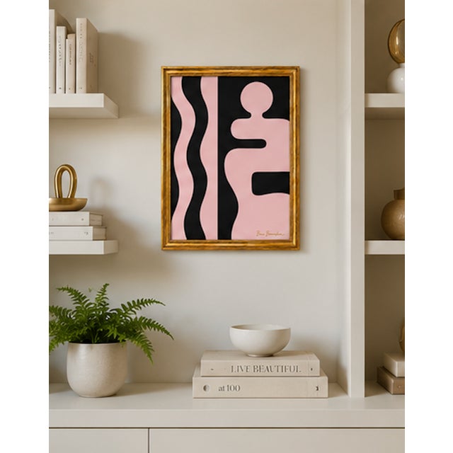 Pink Nocturne Painting by Bryan Boomershine Framed For Sale - Image 4 of 8