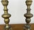 Vintage Brass Ornate Decorative Candleholders, Set of 2 For Sale - Image 5 of 18