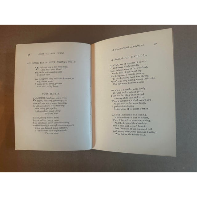 Antique Cap and Gown Decorative Gift Book Book For Sale - Image 4 of 5