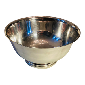 1980s Classic Gorham Large Silver Plate Revere Bowl