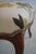 French Louis XV Peacock Upholstered Seat Bench For Sale - Image 9 of 12
