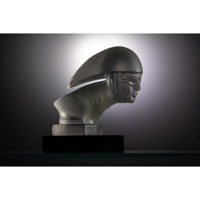 Heinrich Hoffmann, Figurative Sculptures, Glass, 1930s, Set of 3 For Sale - Image 4 of 10
