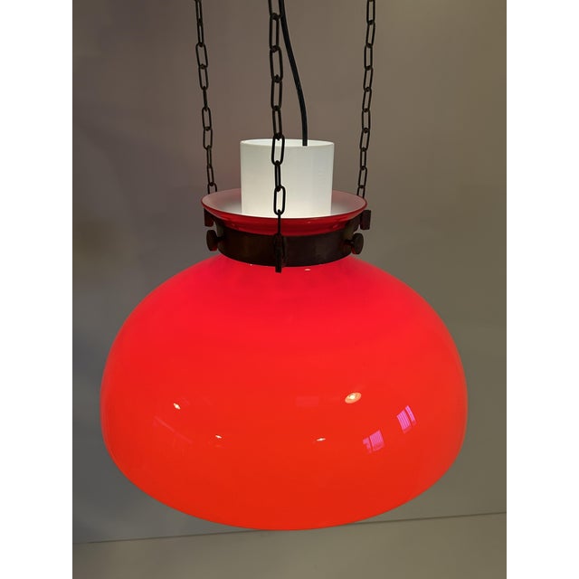 Venini Pendant Lamp by Paolo Caliari for Venini, 1972 For Sale - Image 4 of 18