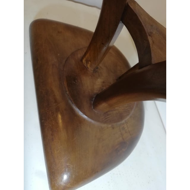 Sculptural Stool from Mario Passanti, Italy, 1960s For Sale - Image 10 of 12
