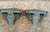 Large Vintage Gilt and Celadon Wall Brackets - A Pair For Sale - Image 9 of 11