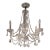 Schonbek Crystal Glass Chandelier 5 Light For Sale
