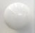 21st Century Uno Polished Brass and Glossy White Murano Flush Mount by Fabio LTD For Sale - Image 6 of 8
