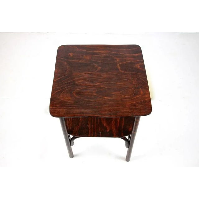 Lovely small 20th century art nouveau bentwood side table by made by the famous company of jacob & josef kohn in vienna/...