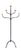 Wrought Iron Standing Candleholder, 1890s For Sale