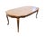 CENTURY FURNITURE Solid Walnut Country French Provincial 84" Dining Table 113372 30.5" High 44.25" Wide 44" Deep 2 Leaves;...