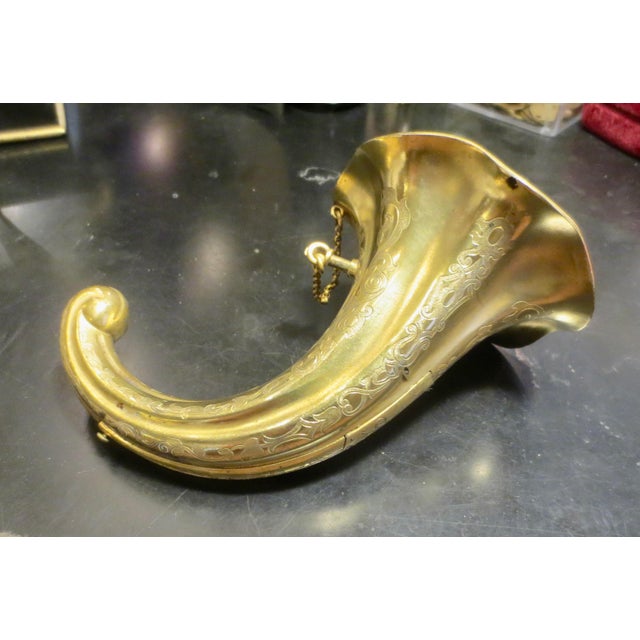 Beaux-Arts Antique Folding Bouquet Holder Circa 1800 Gilt Brass For Sale - Image 3 of 11