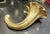 Beaux-Arts Antique Folding Bouquet Holder Circa 1800 Gilt Brass For Sale - Image 3 of 11