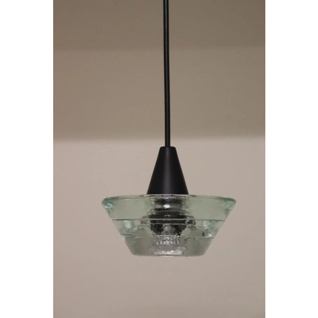 Late 20th Century Mid-Century Modern Murano Glass Pendant Lamp For Sale - Image 5 of 13