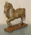 Decorative Hand Carved Wooden Statues of Horses, 1880, Set of 2 For Sale - Image 16 of 18