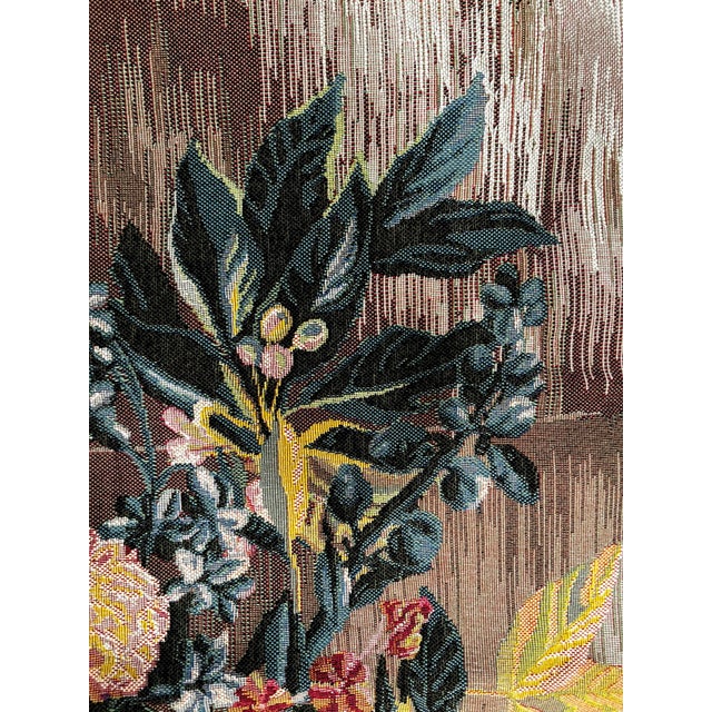 Sienna 1990s Flower Vase Tapestry For Sale - Image 8 of 12