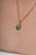 Not Yet Made - Made To Order 14k Yellow Gold 1.45 Carat Heart-Shaped Emerald Solitaire Pendant Charm for Her For Sale - Image 5 of 14